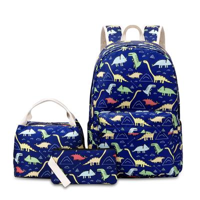 China Fashion Teenage Girls Waterproof School Backpack Bags New Design School Bags With 3pcs Lunch Box for sale