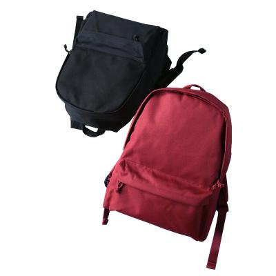 China Wholesale Anti-theft Simple Fashion Korean Style Backpack Bag Women Girls Canvas School Backpack for sale