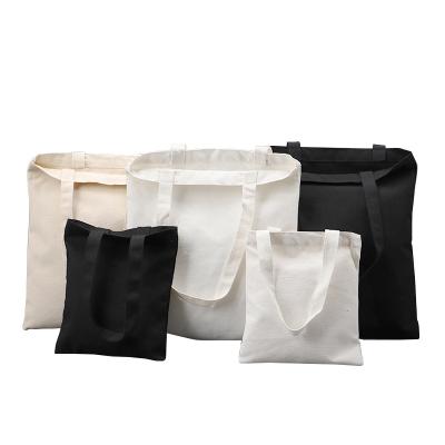 China Eco - Friendly Universal Cotton Canvas Tote Bags With White Handles for sale