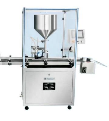 China GS-1-Z Single Head Straight Automatic Food Face Cream Paint Filling Machine for sale