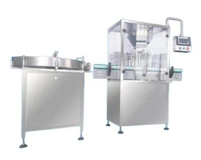 China GS-QT-2A Food Lotion Cream Shampoo Automatic Juice Two Head Straight Line Bottle Filling Machine for sale