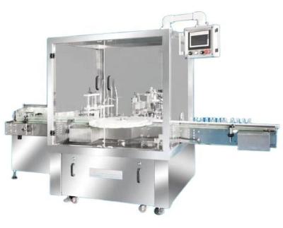 China SGX-3 Automatic Food Essence Oil Liquid Cream Glue Bottle Filling And Capping Machine Production Line for sale