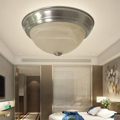 China Surface Mounted Dome shaped clear round glass shade pendant light for sale