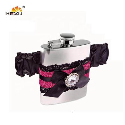 China Novelty Stainless Steel Sangeet Wedding Favors Gifts Engraved Hip Flask for Guests for sale