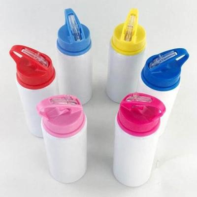 China BPA Free Sample Sustainable Aluminum Luxury 750ml Cycling Water Bottle With Straw for sale