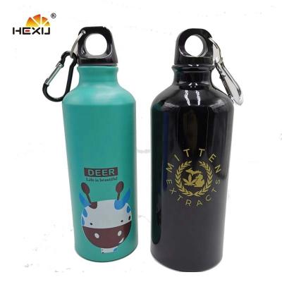 China Viable custom aluminum portable disposable 400m cold water bottle for sale