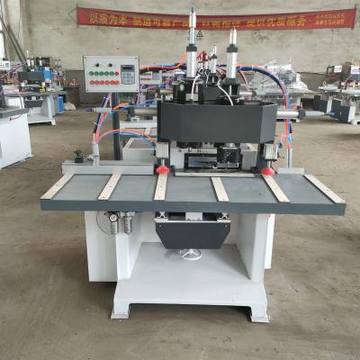 China Building Material Stores Wholesale Best High Efficiency Double Head Shaft Deep Hole Drilling Machine For Door Keyhole Works for sale