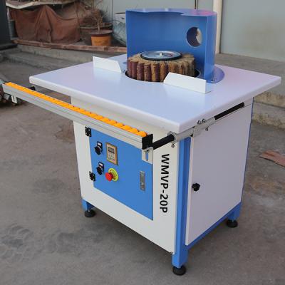 China Building Material Stores Factory Outlet Chinese Simple Operation Manual Vertical Single Main Brush Sander Machine For Retail for sale