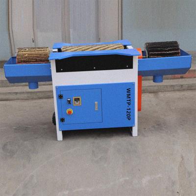 China Building Material Stores Woodworking Brush Sanding Machine Wood Door Sander Manual Polishing Machine for sale