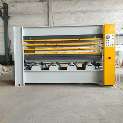 China Building material stores 3 layers digital hydraulic hot press machine for sale for sale