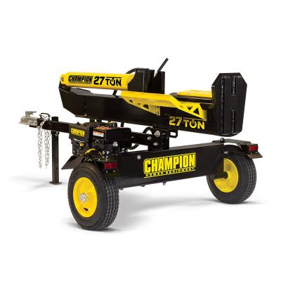 China 27 Ton Champion Efficient Gasoline Log Cutter Log Splitter for sale