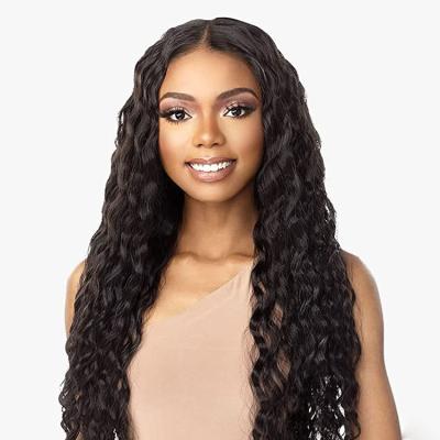 China Loose Wave Wigs Wave Highlight Glueless Hd Cosplay Hair 13x4 Loose Curly Lace Front Wig for sale