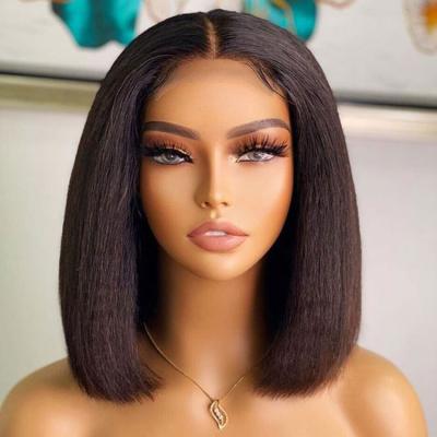 China Long Yaki Short Wigs Hair Highlight UK 4/27 One Time Yaki Lace Front Wig for sale