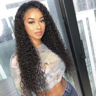 China Ginger Curly Short Wholesale Jerry Curl Blonde Pink Human Hair Curls Lace Front Wigs for sale