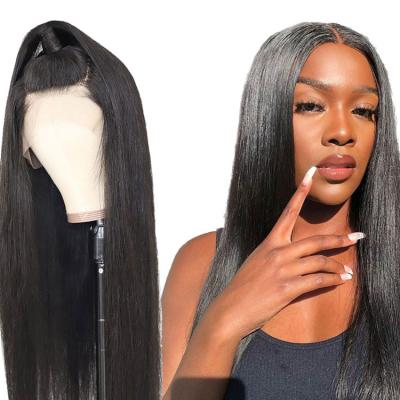 China 360 hd lace front wig pre plucked 100% Human Virgin Hair Quality 360 Hd Lace Frontal Front Wig for sale