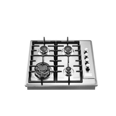 China Household Household Stainless Steel Kitchen Gas Stove Built In 4 Burners Gas Cooktops for sale