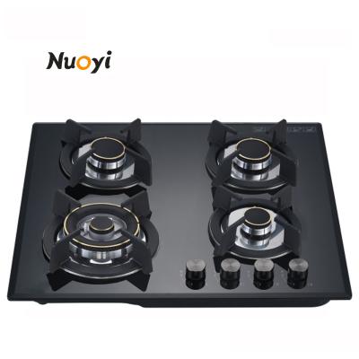 China Household Built-In 60cm 4 Burners Gas Hobs for sale