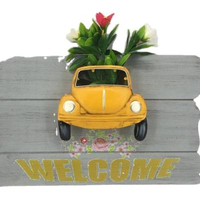 China Custom Europe Metal Car Wall Decor OEM Car Wall Decoration ODM Wall Decor for sale