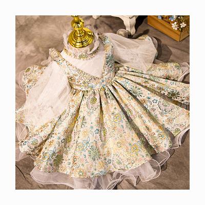 China Princess Birthday Girls Dresses Regular One Year Old Bridesmaid Dresses Wedding Kids Baby Skirts Girl Wedding Dress for sale