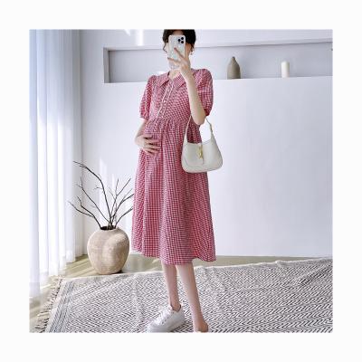 China Fashion New Breathable High Sense Summer Dress Maternity Dresses For Pregnant Women Clothes For Pregnant Women Maternity Skirt for sale