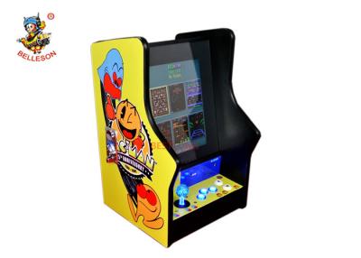 China Mini máquina amarilla del tablero de la mesa PACMAN pantalla LCD de 15 pulgadas para el centro comercial en venta