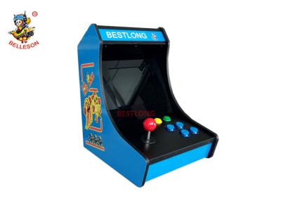 China Household Bartop Mini Pac Man Arcade Game Machine Support DIY Sticker for sale