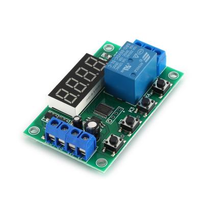 China DC 5V 5A LED Display Delay Timer Sealed Adjustable Relay Module OFF Delay Timer Control Switch Panel for sale