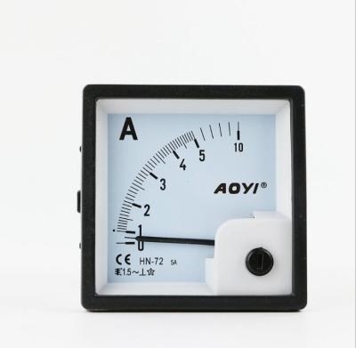 China Wholesale Price HN-72 Panel Meter 72x72 Amp Gauge With High Accuracy for sale