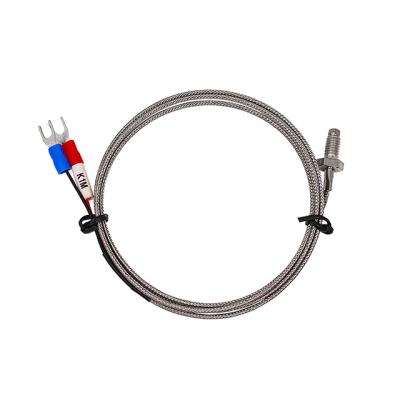 China Hot Sale Type Same Test Stainless Steel Wire Screw K Thermocouple WRNT-02 Temperature Sensor for sale