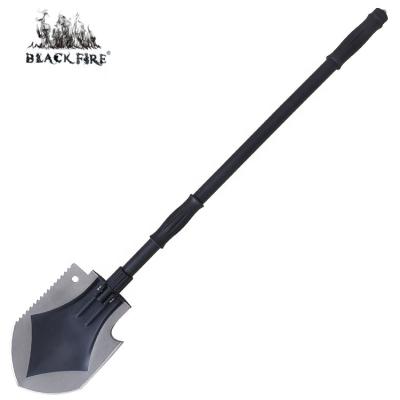 China Multifunctional Tactical Camping Shovel 33023 with High Carbon Steel and Aluminum Handle for Outdoor Survival for sale