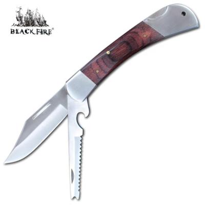 China Multi Function Multi Function Fishing Knife with Scaling Saw, Opener and Folding Hunting Knife for Outdoor Survival for sale