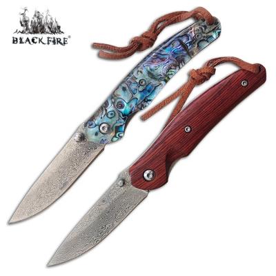 China Europe 67 Layers Damask Folding Knife with VG10 Core Edge and Rosewood Handle for Daily Use, EDC and Gift for sale