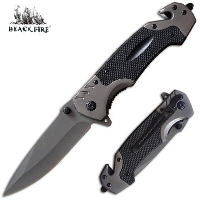 China Outdoor Tactical Knife with Assisted Opening Blade and Plastic Handle for Outdoor Camping and Hiking Survival for sale