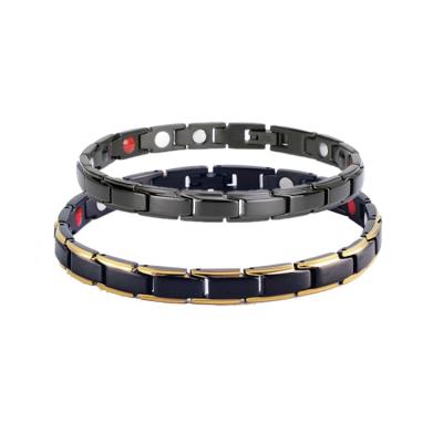 China 2022 Casual / Sports A Big Sale Lymph Drainage Magnetic Bracelet Promotes Blood Circulation Therapy Detox Magnetic Bracelet for sale