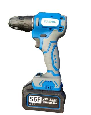 China 21v lithium cordless electric drill 380*260*102 for sale