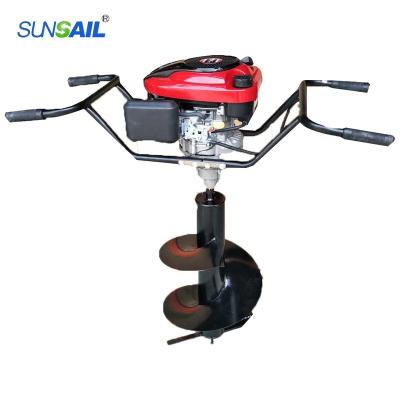 China SUNSAIL BRAND 1.0 BRAND POWER big earth drill frame earth drill frame earth drill ndia drill rig for sale