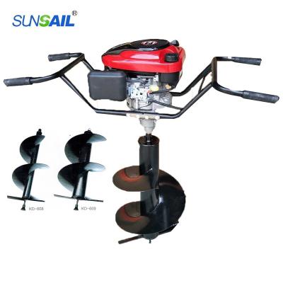 China Two Man Gas Drill 140cc Feature Earth Auger Drill 1.0 Digging Tools for sale