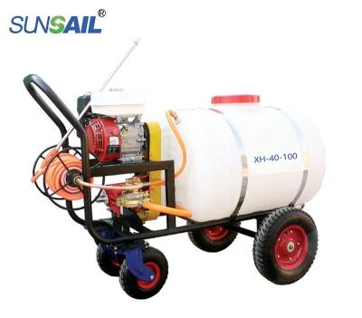 China agricultural power operated frame and stretcher power sprayers , wheelbarrow sprayer 100/160/200 for sale