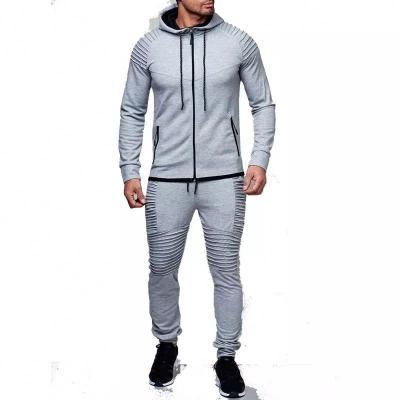 China Antibacterial manufactures tracksuits plus size unisex custom logo men sweat suits tracksuit set men's sweatsuit sets for sale