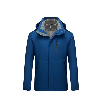 China Mountain Safety Breathable Waterproof Jacket Men Women Reflective Winter Coats Jacket Fleece Zipper Jacket for sale