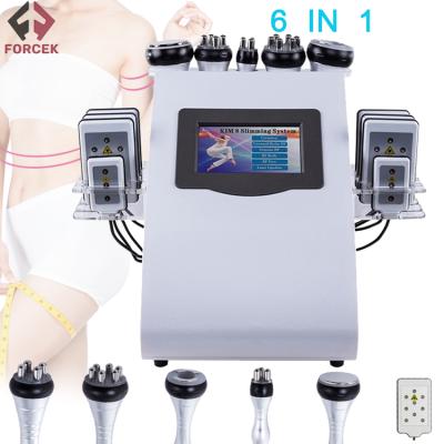 China Latest Weight Loss Booster 40k Vacuum Ultrasonic Cavitation RF Machine to Break Down Fat and Reduce Wrinkles Body Shaper Slimming Machine for sale