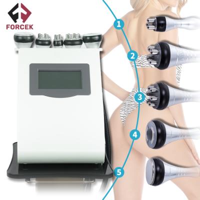 China High Quality Fat Weight Loss Ultrasound Equipment Body Burning Slimming 5 in 1 Weight Loss RF Cavitation Machine for sale