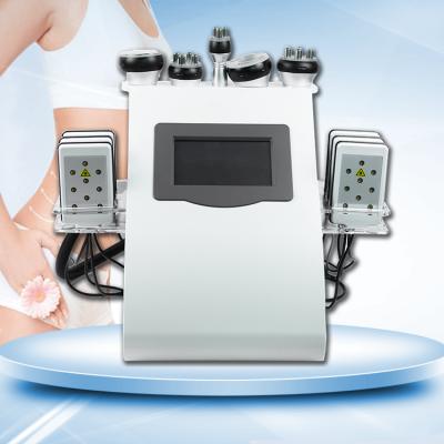 China 2021 New Ultrasonic Weight Loss 40k Cavitation Slimming 6 in 1 RF Body Slimming Cavitation Machine for sale