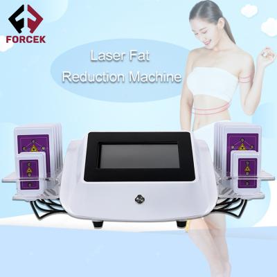 China Wrinkle 2021 Newest Remover Weight Loss Lipo 14 Laser Version Machine 635-650NM Infrared Line Cellulite Reduction Liposuction Slimming Instrument for sale