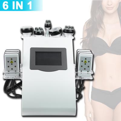 China Weight Loss New 6 in 1 Multifunction Laser Cavitation Lipo Ultrasonic Slimming Machine Slimming Beauty Machine for sale