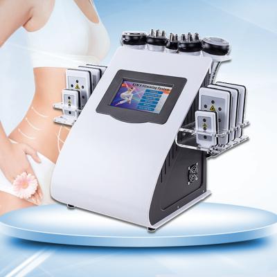 China Cheap weight loss top 6 in 1 new cavitation machine vacuum ultra cavitation rf slimming machine for sale