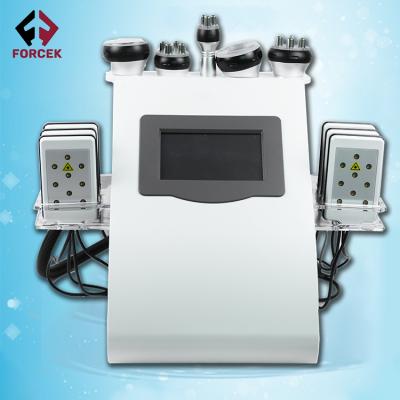 China Weight Loss Professional 6 in 1 Cavitation Machine Ultrasonic Cavitation RF Cavitation 40K RF Slimming Machine for sale