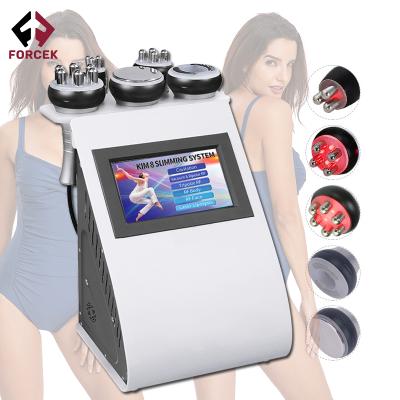 China Best Quality Weight Loss Mini 5 in 1 Lipo Laser Slimming Cavitation Machine for sale