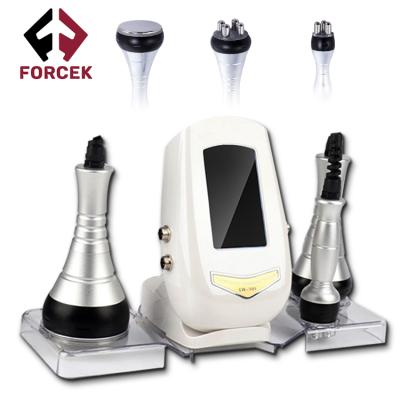 China Wrinkle Remover 2021 Newest 40k Cavitation Slimming Machine Radio Frequency Face Lifting Against Age Ultrasonic Cavitation Machine for sale