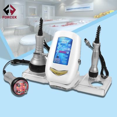 China Hot Sales Wrinkle Remover 3 in 1 RF Vacuum Cavitation Cellulite Removal Machine for sale